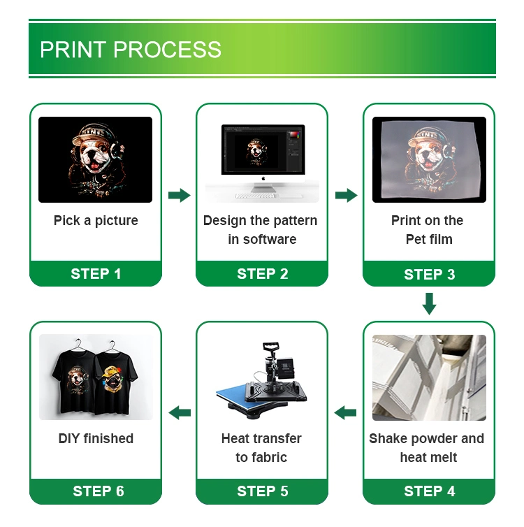 Dtf Ink for Epson Print Head A3 Machine
